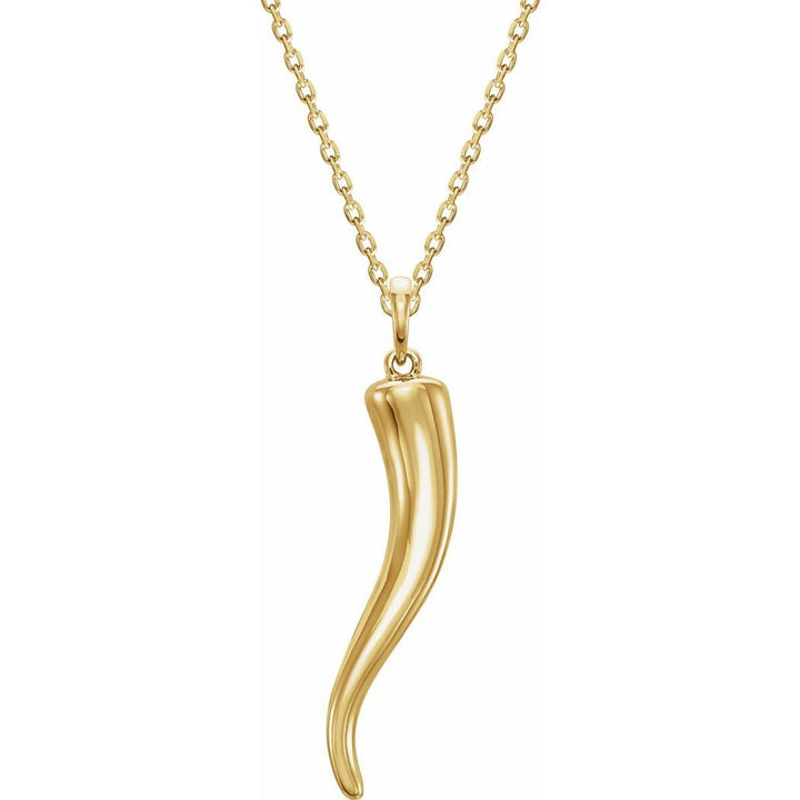 Oro Horn Necklace