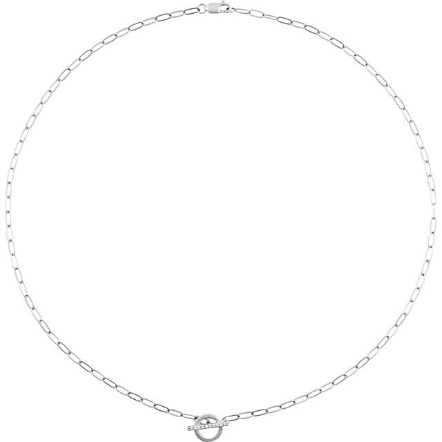Diamond Toggle Necklace