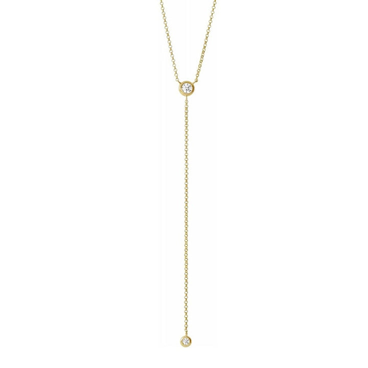 Pendulum Diamond Necklace