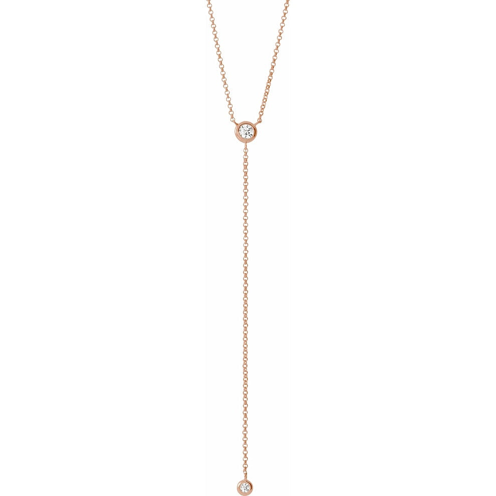 Pendulum Diamond Necklace