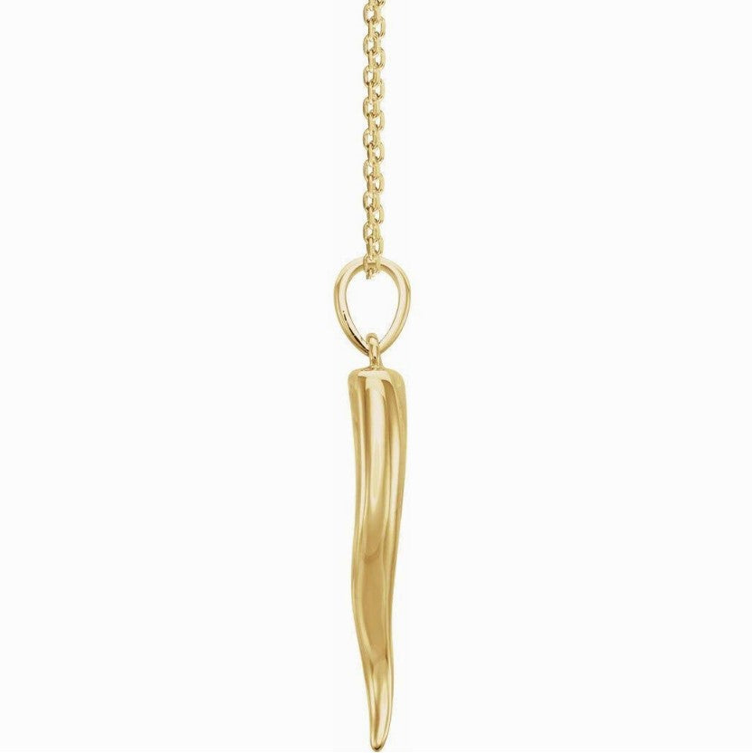 Oro Horn Necklace